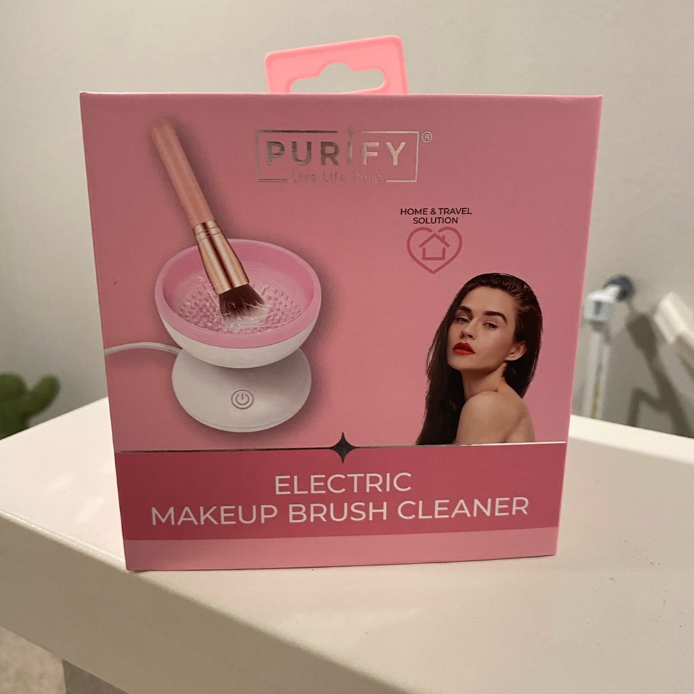 electric makeup brush cleaner